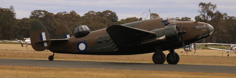 Temora Aviation Collection RAAF Lockheed Hudson World War Two bomber - the only flying example in the world @ Warbirds Downunder 2018