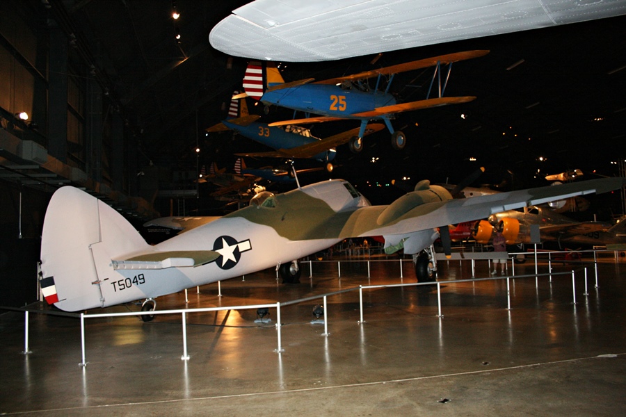 Depicted as USAAF Beaufighter T5049, this is actually an RAAF Bristol Beaufighter Mk.Ic (A19-43) at the National Museum of the US Air Force in Dayton, Ohio in 2009.
