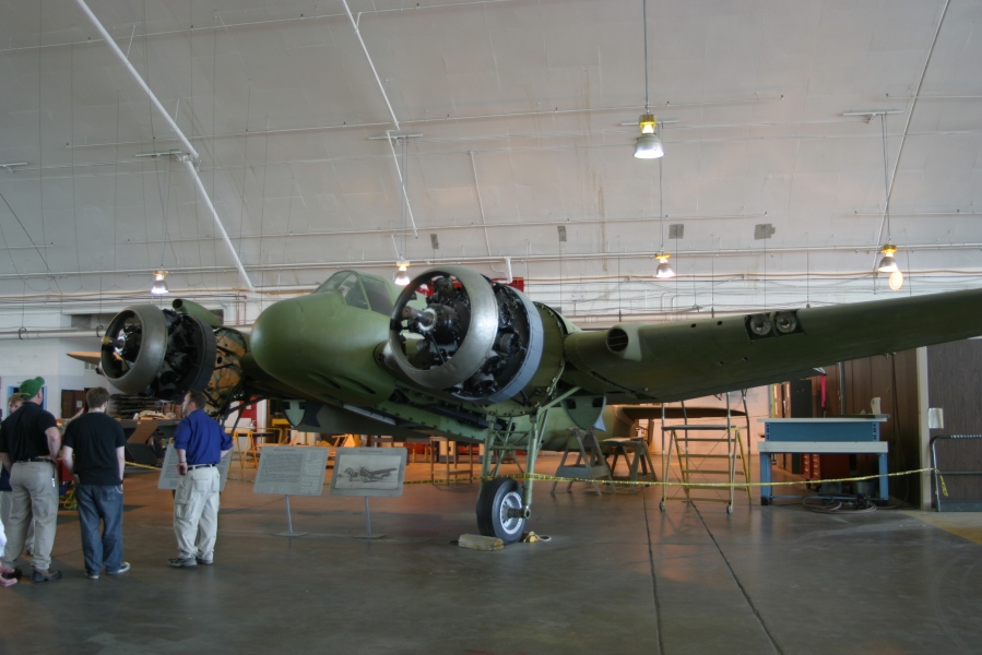 RAAF Bristol Beaufighter Mk.Ic (A19-43) under restoration at the National Museum of the US Air Force - Photo provided by Dean Alexander from his visit to the restoration hangar in 2005