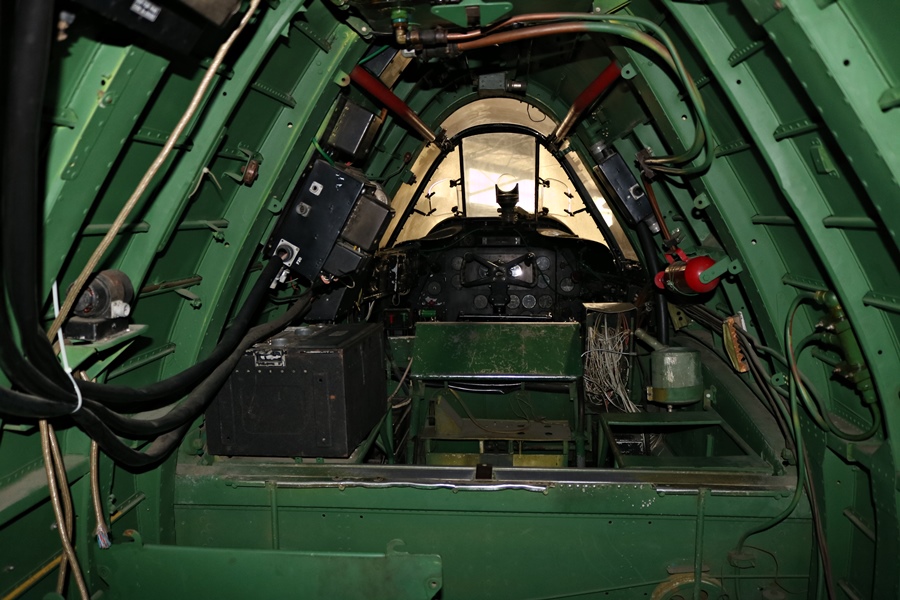 Beaufighter cockpit Moorabbin Air Museum