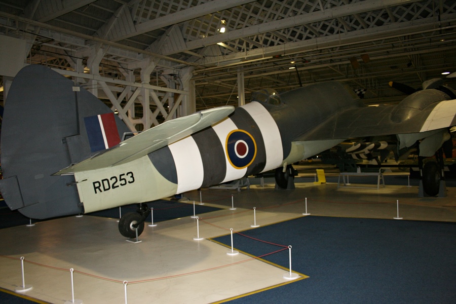 Bristol Beaufighter TF Mk.X torpedo fighter (RD253) at the RAF Museum in Hendon (2012)