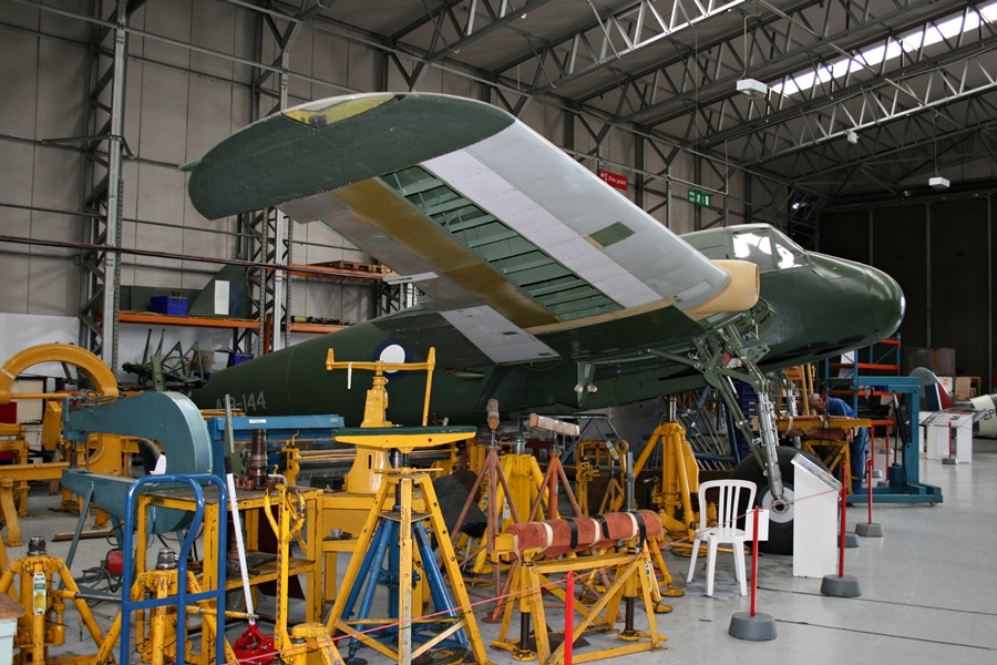 Restoring the Beaufighter to its former glory - IWM Duxford (2012)