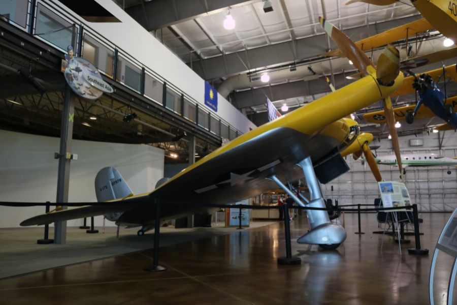 1942 Vought V-173 "Flying Pancake" at the Frontiers of Flight Museum, Dallas Love Field, Texas (July 2019)