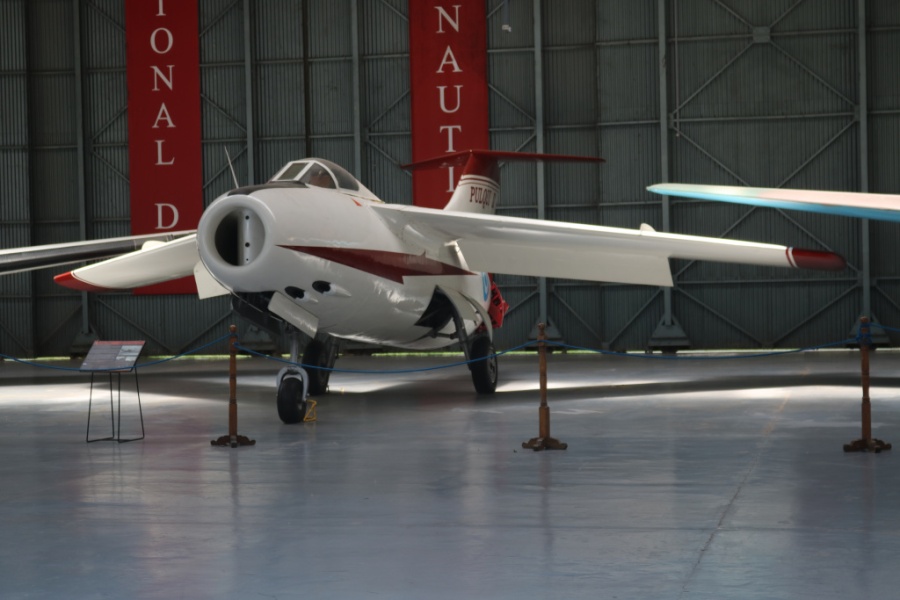 FMA I.Ae 33 Pulqui II (Arrow II) prototype No. 5 - National Aviation Museum of Argentina (Museo Nacional de Aeronáutica de Argentina) at Morón Air Base in Buenos Aires (December 2019). 
